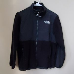 Girls The North face Fleece jacket full zip Black